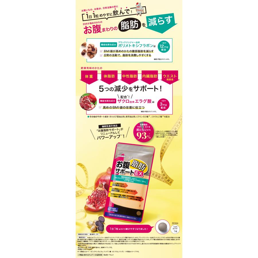 おなか脂肪サポート5袋 おなか脂肪サポート5袋 お腹脂肪サポート EX : さっかさんの雑貨屋さん