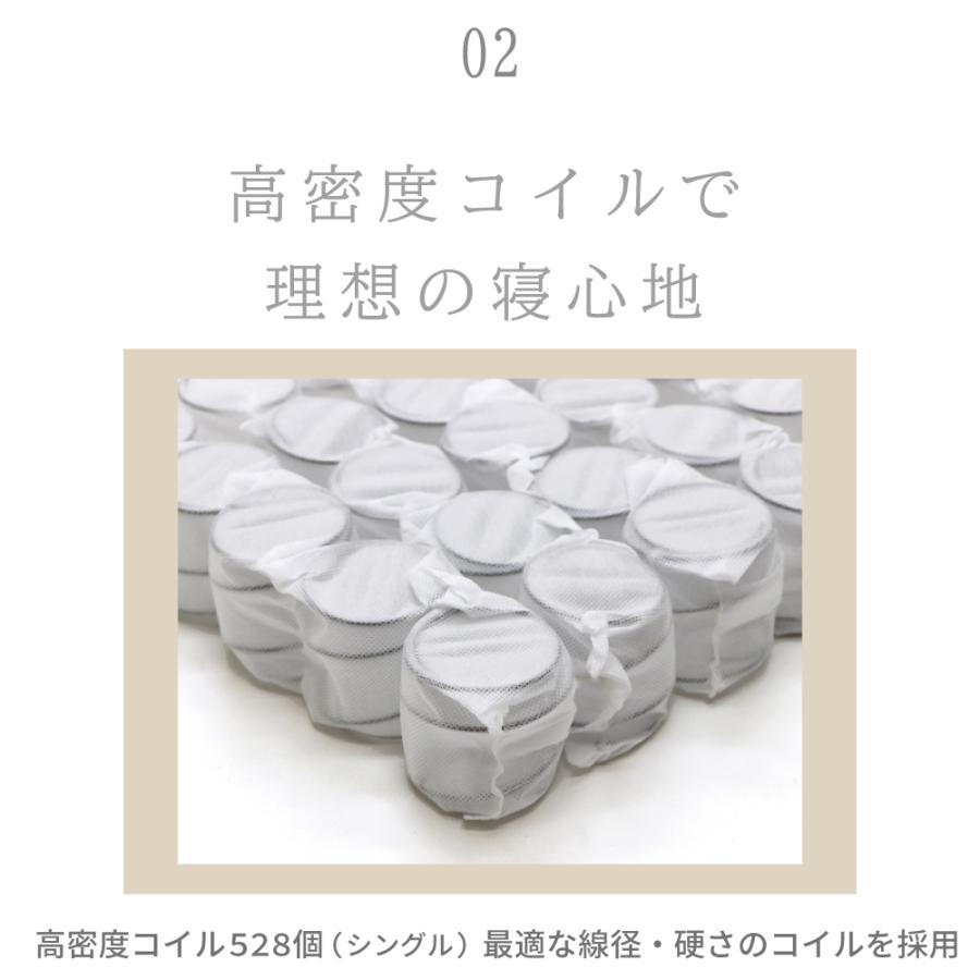 SAKODA マットレス ポケットコイル シングル 高反発 ベッド SAKODA マットレス ポケットコイル シングル 高反発 ベッド