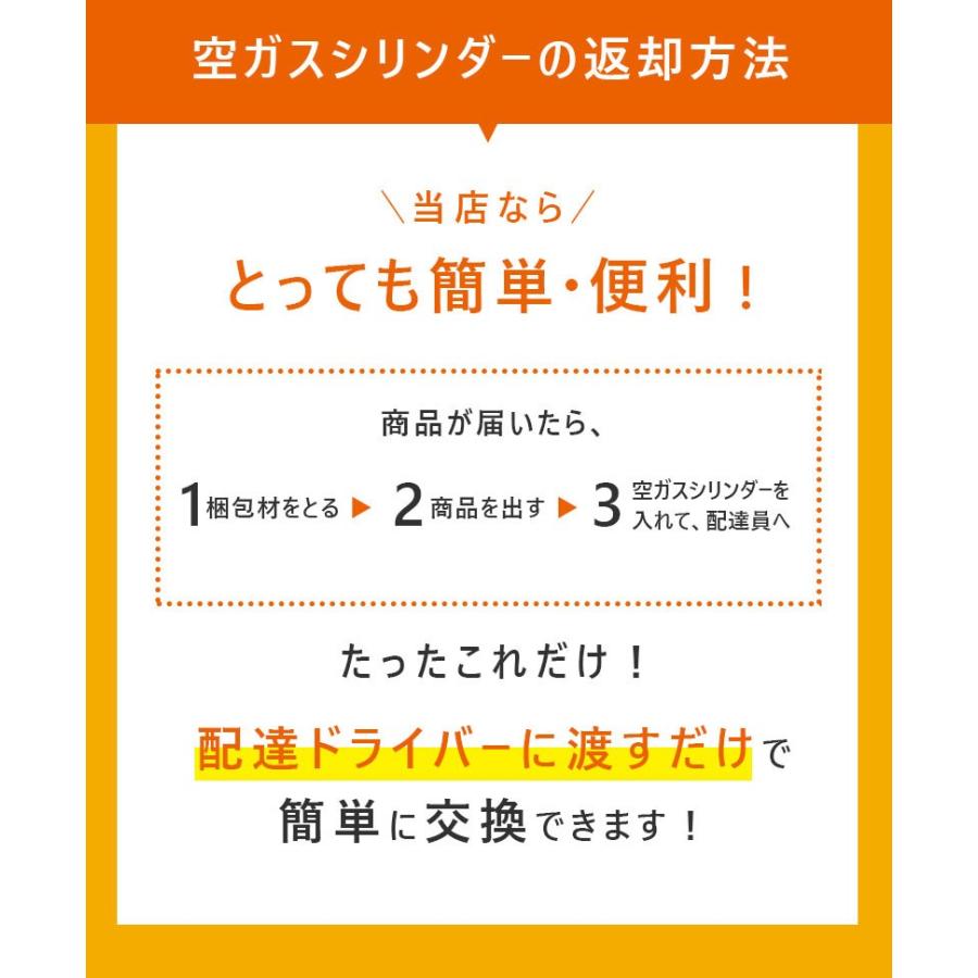 ドリンクメイト 交換ガスシリンダー DRM0036 ６本セット ソーダ 炭酸水メーカー 正規取扱店  KZ TSの画像