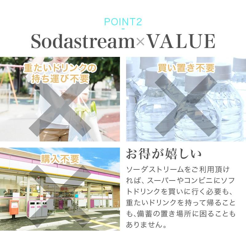 炭酸水メーカー ソーダストリーム ソースパワー スターターキット ホワイト sodastream Source Power SSM1059 正規取扱店  KZ TSの画像