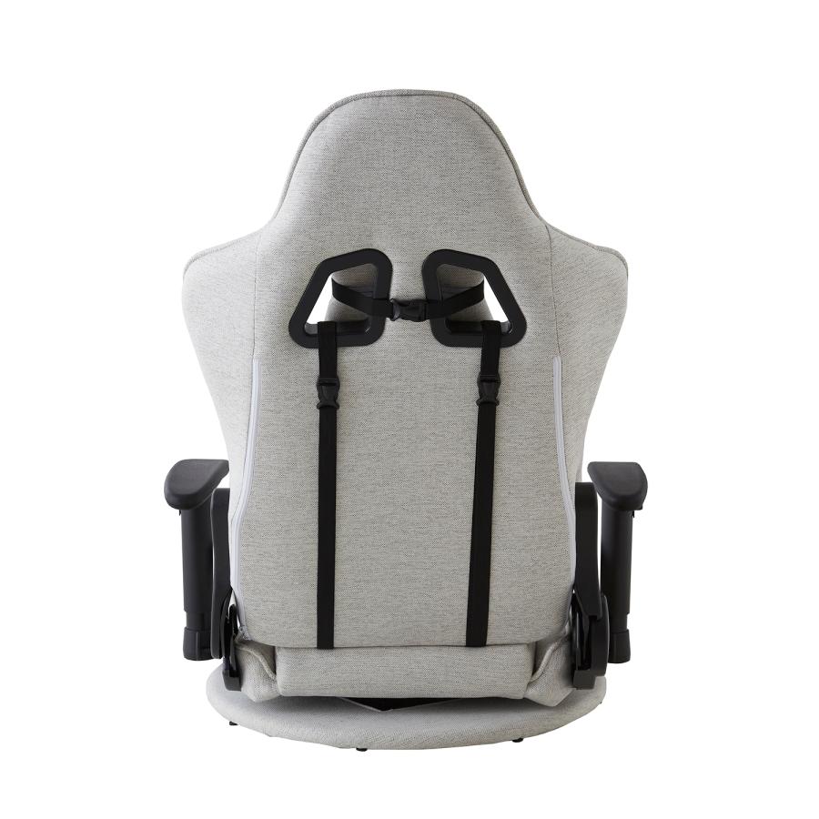 calmzen ゲーミングチェア 座椅子 ハイバック ファブリック 回転 腰痛