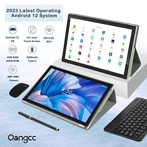 Oangcc Android 12 Tablet 10 Inch 2023最新版 (4GB+64GBキーボード