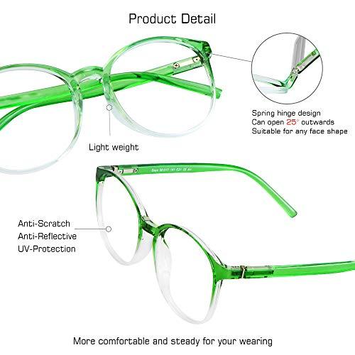 Blendersアイウェア・ブルーライトブロッキング眼鏡-コンピュータ&スクリーン使用時に目を保護-女性&男性用-Lシリーズ、データデイズ