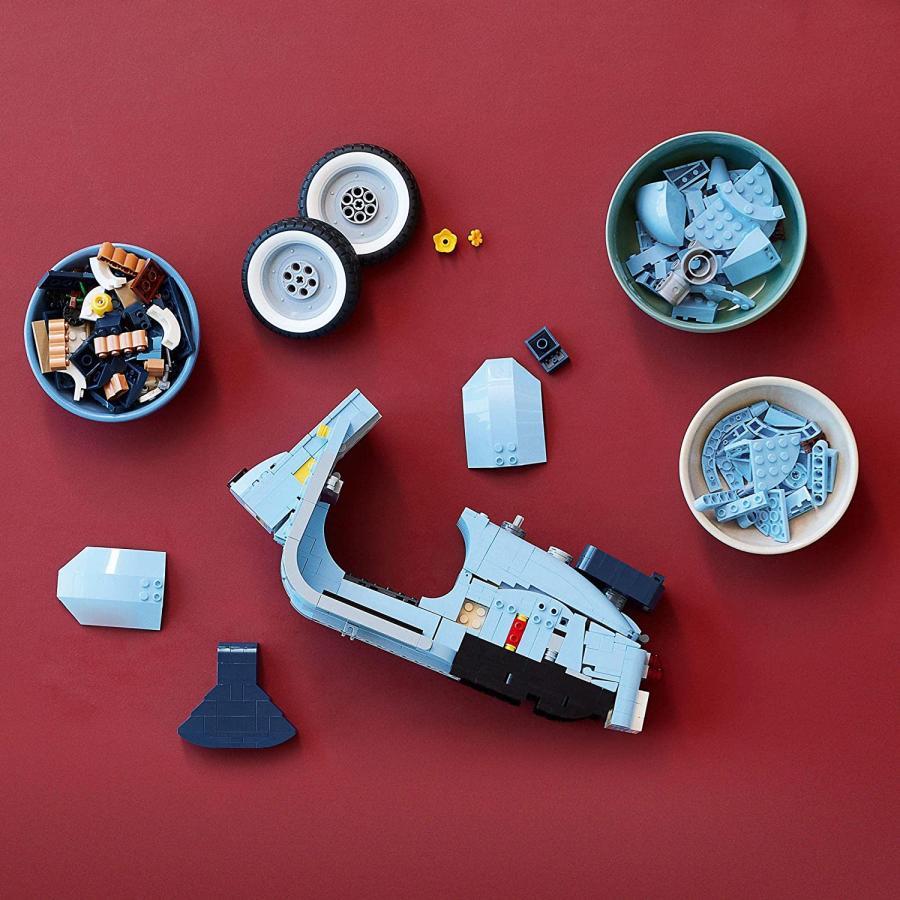 レゴ(LEGO) ベスパ125 10298 おもちゃ ブロック プレゼント 乗り物 のりもの バイク 男の子 女の子 大人｜sakuchiyoshoji｜06