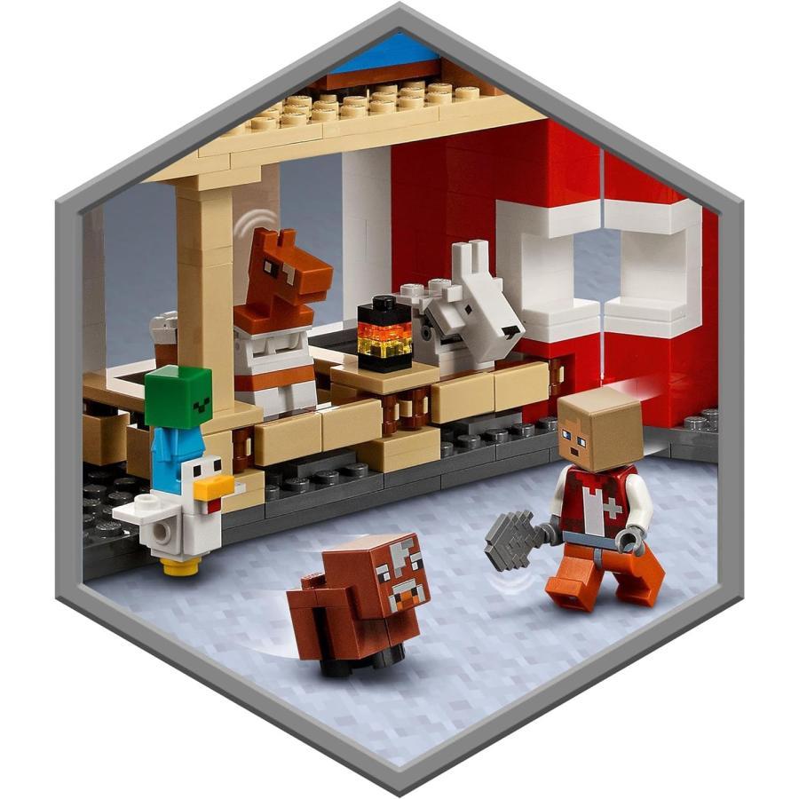 レゴ(LEGO) マインクラフト 赤い馬小屋 21187｜sakuchiyoshoji｜04