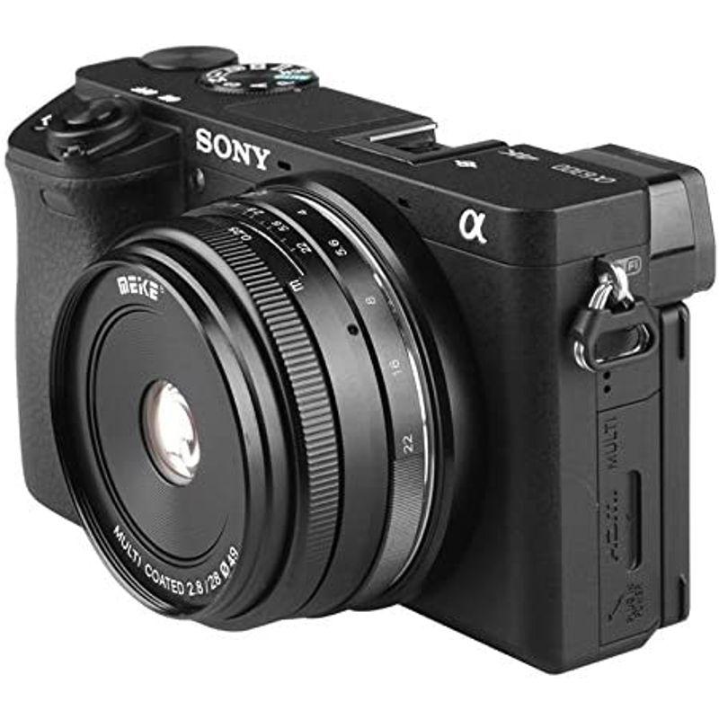 Meike 固定焦点レンズ 単焦点レンズ 28mm F2.8 ミラーレース