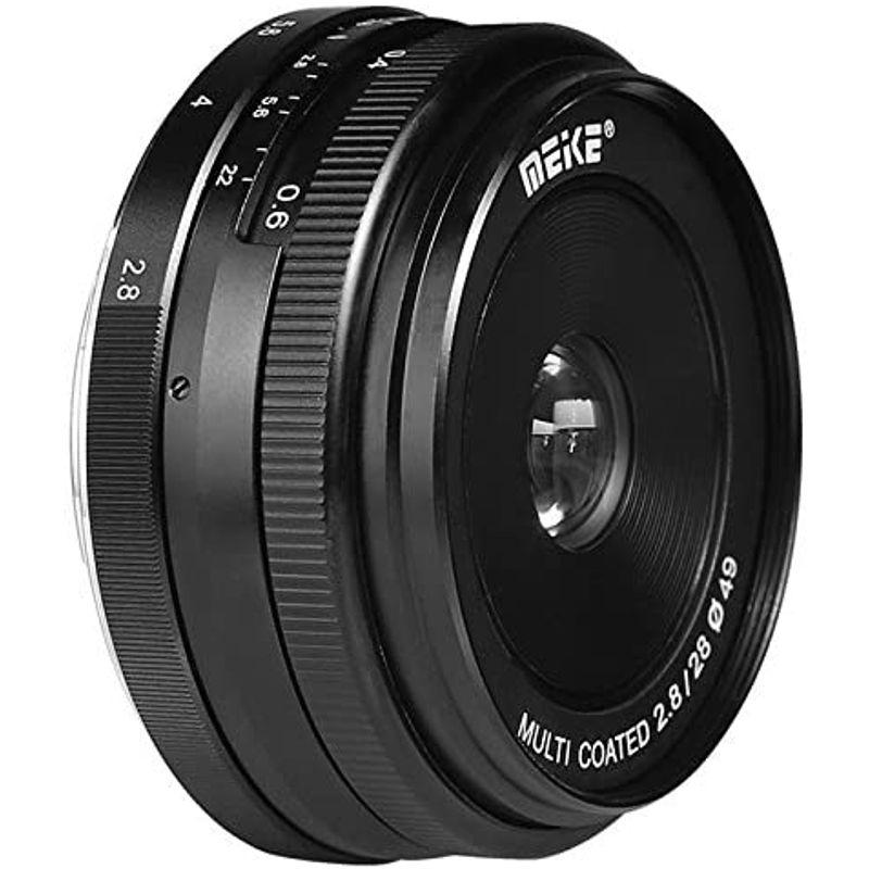 Meike 固定焦点レンズ 単焦点レンズ 28mm F2.8 ミラーレース