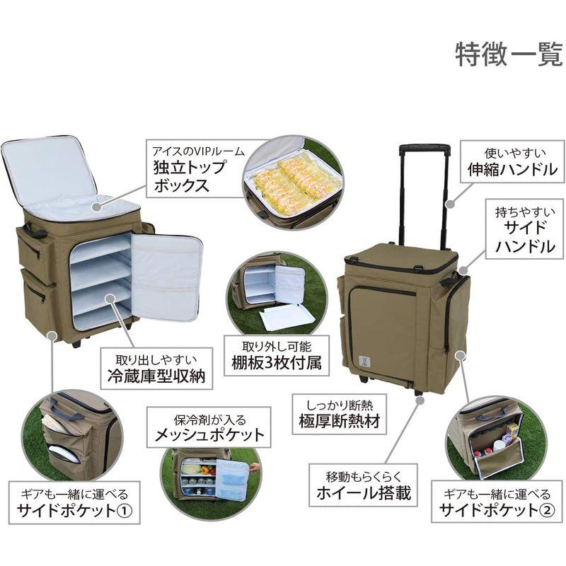 DOD(ディーオーディー) バベコロ2 冷蔵庫型 ソフトクーラー ボックス アルミホイル も入れられる サイドのポッケが 便利だよ CL1- 約 ディーオーディー バベコロ2 冷蔵庫型 ソフトクーラー ボックス アルミホイル も入れられる サイドのポッケが 便利だよ CL1 W47×D37×H52cm