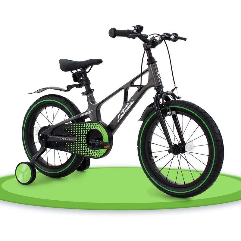 Lamborghini (ランボルギーニ) 子供・幼児自転車 補助輪 泥除け標準装備 超軽量マグネシウム素材 3〜10歳適合 3サイズ オシ 補助輪 ランボルギーニ 子供 幼児自転車 泥除け標準装備 超軽量マグネシウム素材 10歳適合 3サイズ オシ ペダル