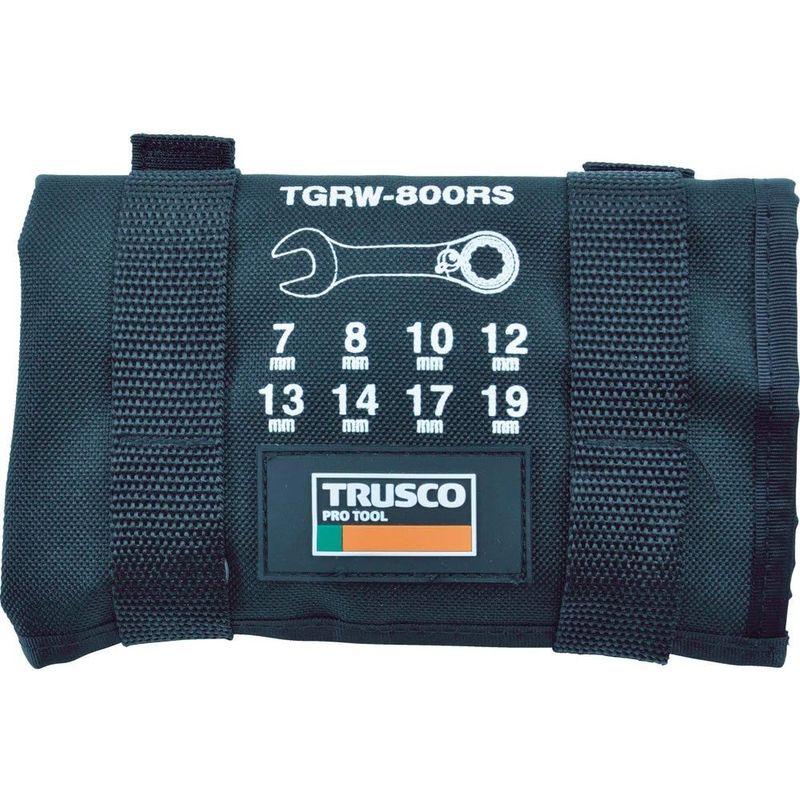 最高の品質 TRUSCO(トラスコ) 切替式ラチェットコンビネーションレンチセット(ショートタイプ)8本 TGRW-800RS