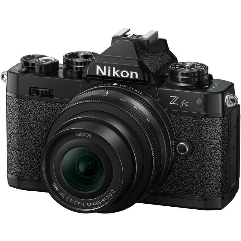 【推し】 Nikon ミラーレス一眼 Z fc ブラック 16-50 VR レンズキット 【K1904677859】(68719円)