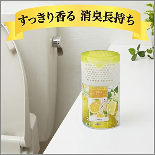 トイレの消臭力 消臭芳香剤 トイレ用 トイレ グレープフルーツの香り 400ml｜sakugym｜03