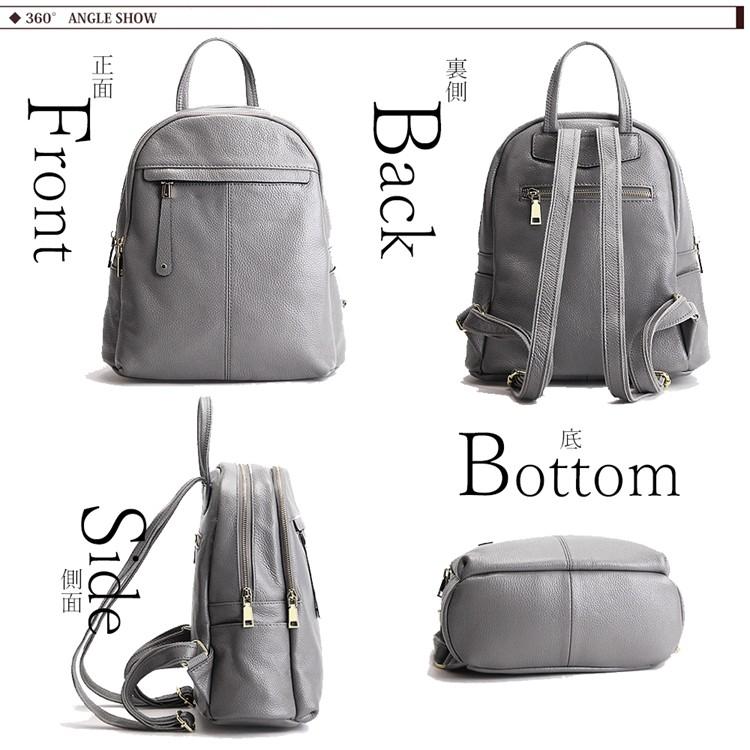 リュック リュックサック レディース 本革 革 レザー 二層式 a4