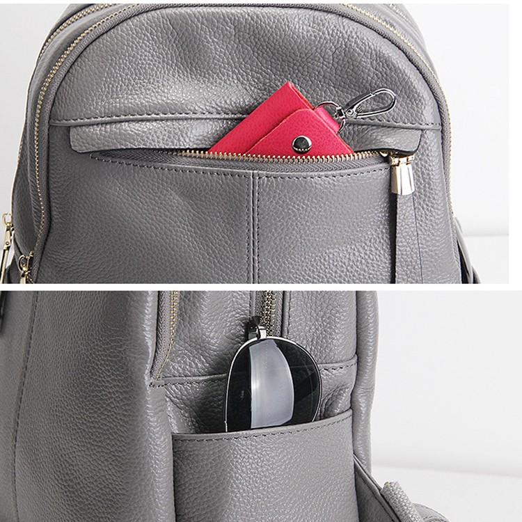 リュック リュックサック レディース 本革 革 レザー 二層式 a4