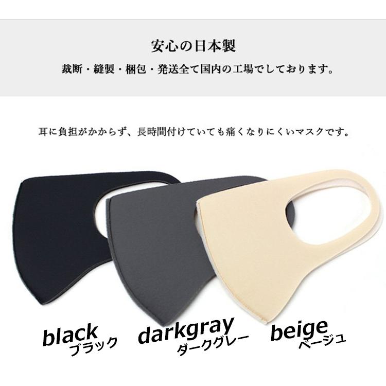 ウレタンマスク 日本製 マスク 5枚セット 個包装 男女兼用 洗える