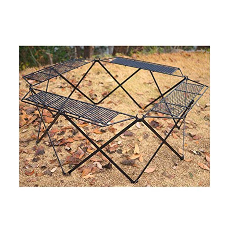 ネイチャートーンズ オクタゴンファイヤーテーブル 本体 ブラック (OCTFT-B) キャンプ テーブル Nature tones