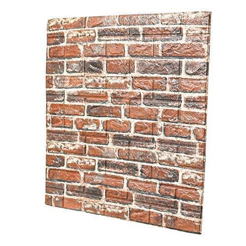 日本に 10枚 壁紙研究所 超大判 白レンガ調 Diy立体 70cmx77cm Diyレンガ調壁紙シール 3d立体壁紙 ３d壁紙 3dクッション 壁紙 Michiganestateplanning Com