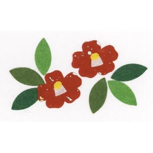貼り絵 椿 48 : 桜堂 - 通販 - Yahoo!ショッピング