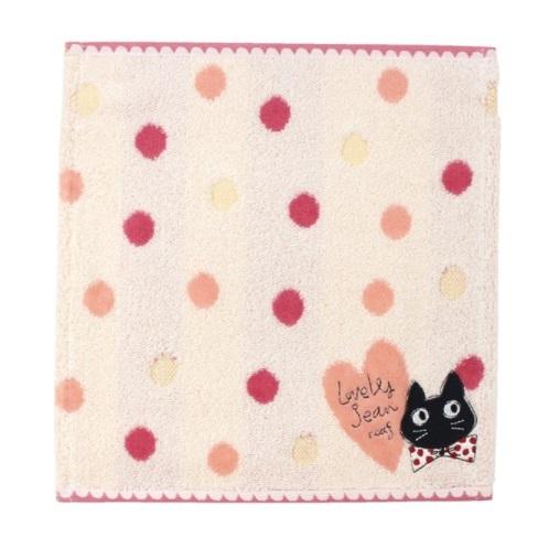 ねこ柄 タオルハンカチ かわいい おしゃれ ネコ雑貨 ふわふわ ハンド