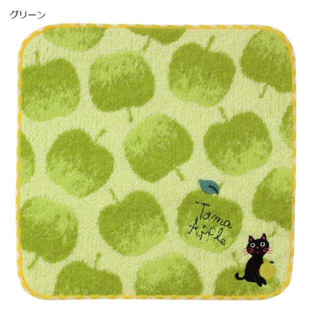 ねこ柄 タオルハンカチ かわいい おしゃれ ネコ雑貨 ふわふわ ハンド