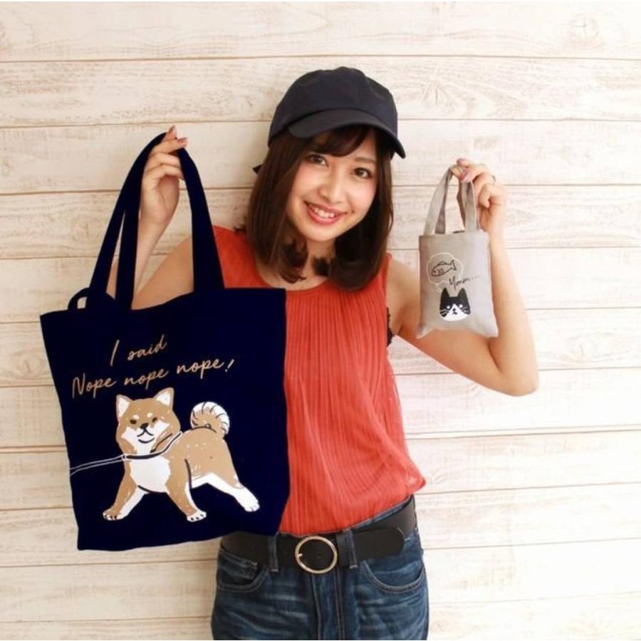 フレンチブルドッグ A4 トートバッグ ミニバッグ付き 黄色 フレンチブルドッグ A4 トートバッグ ミニバッグ付き 黄色