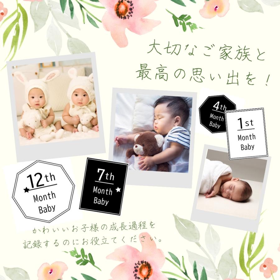12か月 マンスリーカード 赤ちゃん 成長記録 新生児 モノクロ 星柄 シンプル おしゃれ かわいい ペット アルバム デコレーション 飾り 月齢 女の子 男の子 1年分 Baby 493 Cherry On 通販 Yahoo ショッピング