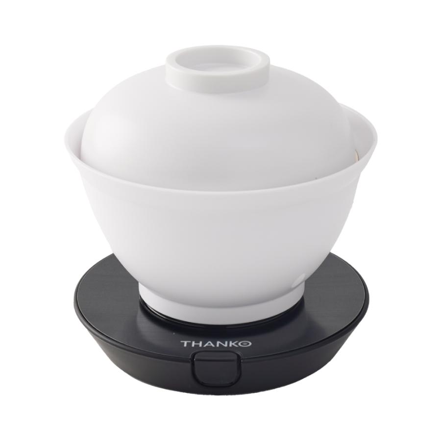 2段式どんぶり型超高速炊飯器 炊き立て丼 DNBRRCSWH サンコー THANKO 2段式 どんぶり型 炊飯器 | THANKO | 08