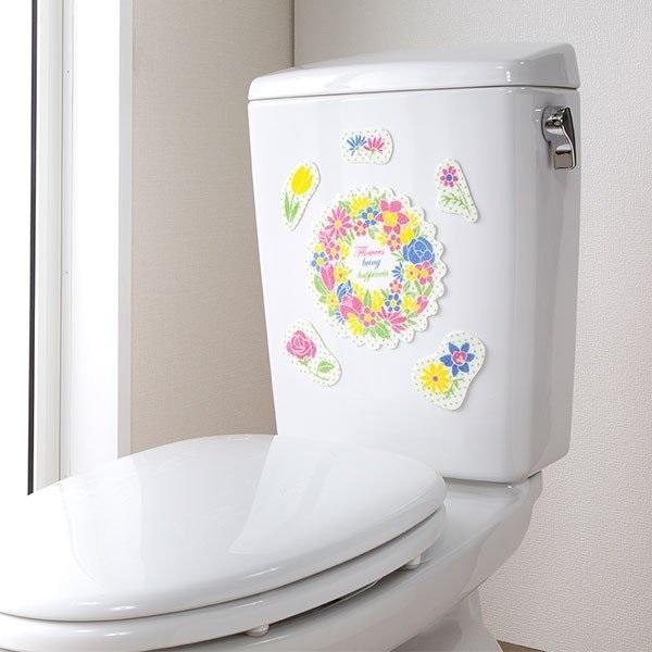 トイレ 消臭 ねこ 犬 花柄 消臭シート 便器 かわいい おしゃれ 貼れる ふた タンク シール デコ 日本製 ネコポス Kp 07 Sakura Elec 通販 Yahoo ショッピング