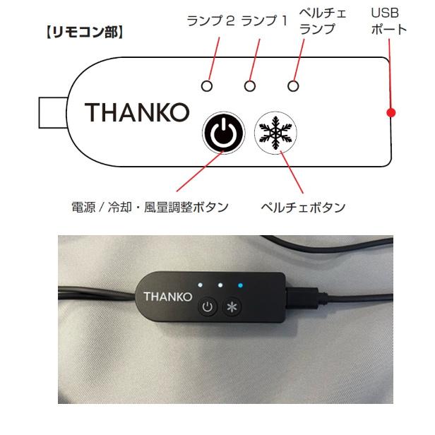 2023新商品・1年保証 THANKO サンコー 冷蔵服2 男女兼用 春夏秋 ポリ