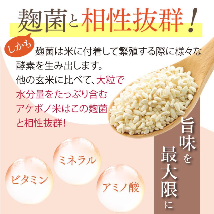 さくらの森 甘酒 濃縮タイプ 玄米麹 ともり 2袋 無農薬 玄米 アケボノ