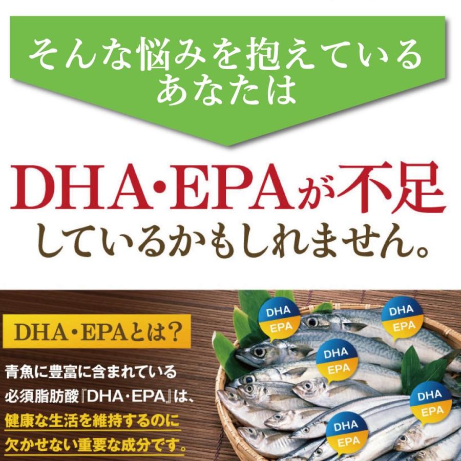 DHA EPA サプリ きなり ナットウキナーゼ オメガ３ さくらの森  臭いなし 3袋｜sakura-forest｜04