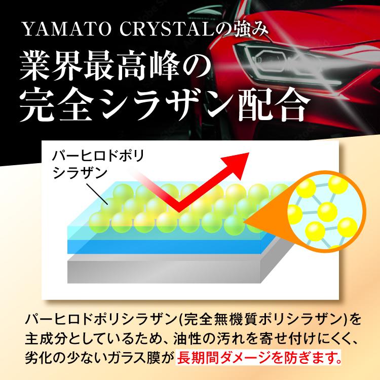 コーティング 剤 ガラス 車 完全シラザン 撥水 滑水 耐久性 ツヤ ノー