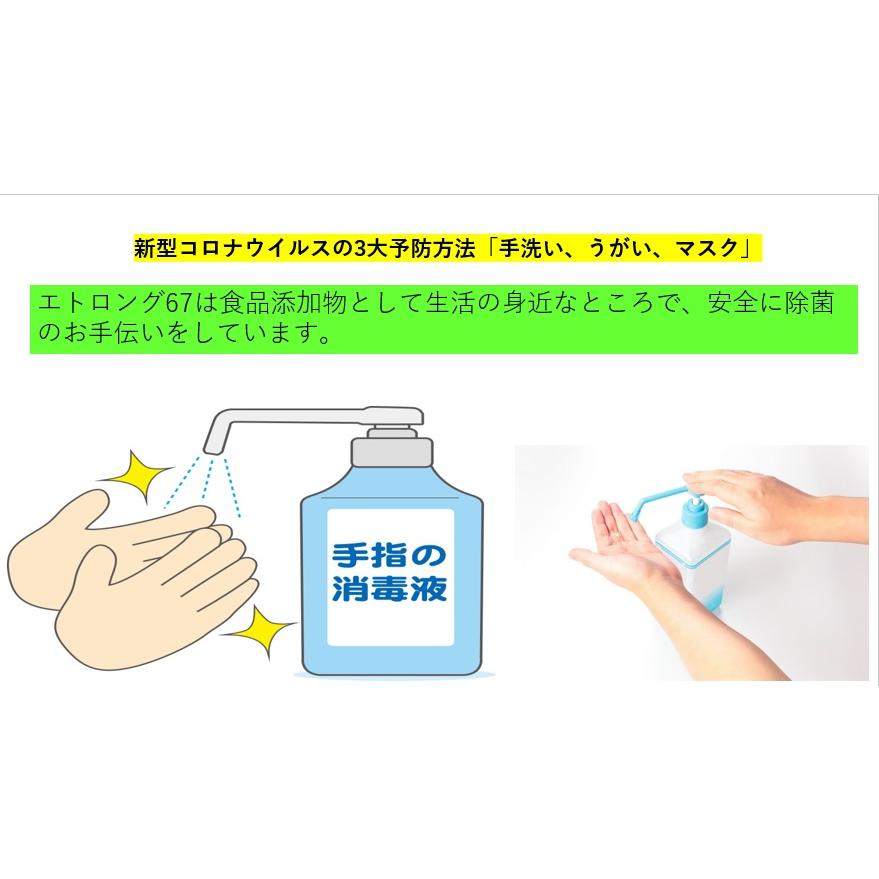エトロング67 (BIB）18Kg 除菌アルコール製剤 業務用 大容量 