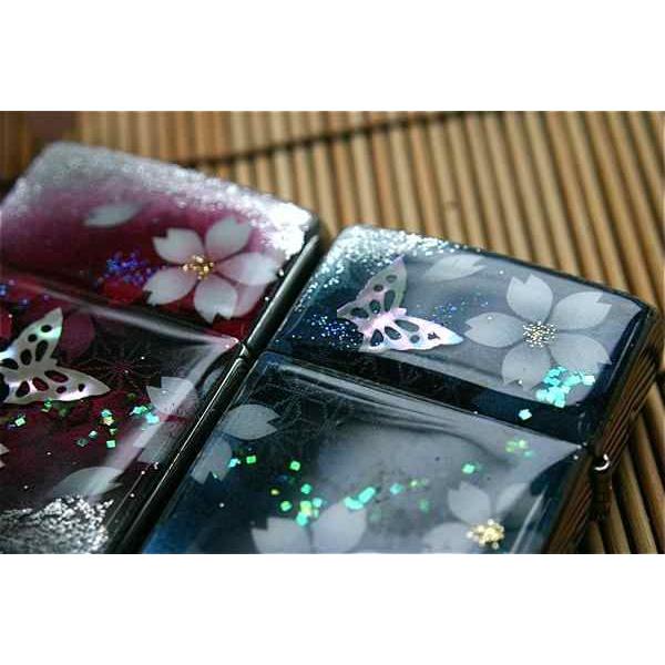 【桜色】ペアzippo「魔」 匠の技！桜色限定ジッポ！職人の手作り！和柄オリジナル商品です！2商品購入で送料無料！の画像