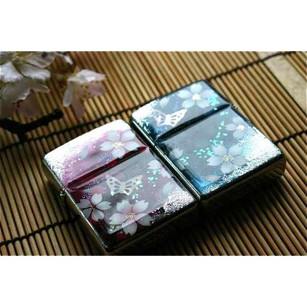 【桜色】ペアzippo「魔」 匠の技！桜色限定ジッポ！職人の手作り！和柄オリジナル商品です！2商品購入で送料無料！の画像