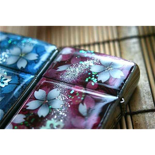 【桜色】ペアzippo「利」 匠の技！桜色限定ジッポ！職人の手作り！和柄オリジナル商品です！2商品購入で送料無料！の画像