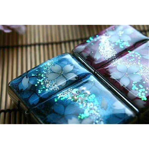 【桜色】ペアzippo「利」 匠の技！桜色限定ジッポ！職人の手作り！和柄オリジナル商品です！2商品購入で送料無料！の画像