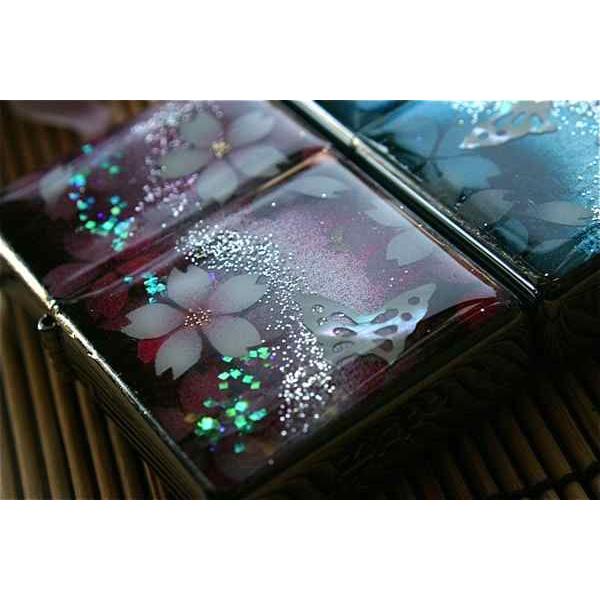 【桜色】ペアzippo「世」 匠の技！桜色限定ジッポ！職人の手作り！和柄オリジナル商品です！2商品購入で送料無料！の画像