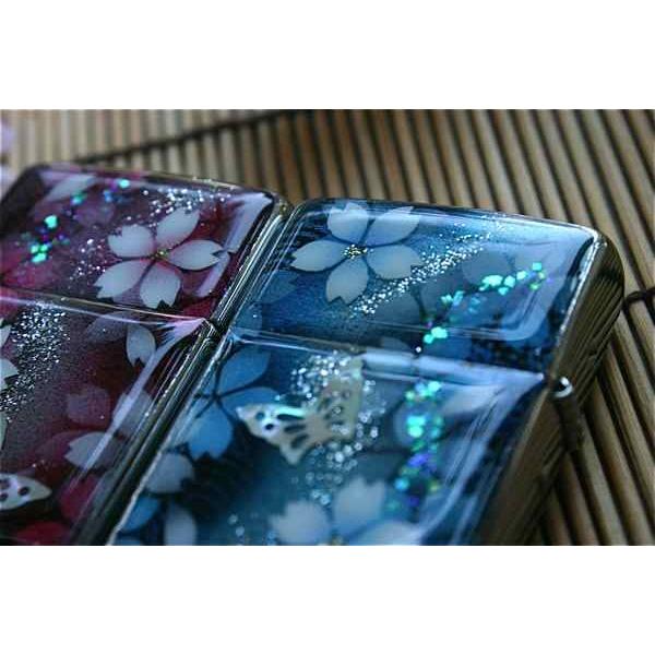 【桜色】ペアzippo「世」 匠の技！桜色限定ジッポ！職人の手作り！和柄オリジナル商品です！2商品購入で送料無料！の画像