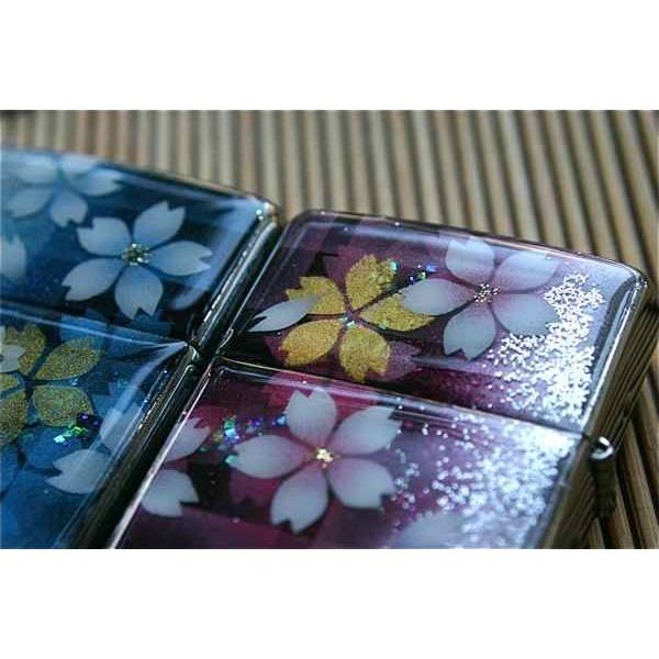 【桜色】ペアzippo「湯」 匠の技！桜色限定ジッポ！職人の手作り！和柄オリジナル商品です！2商品購入で送料無料！の画像