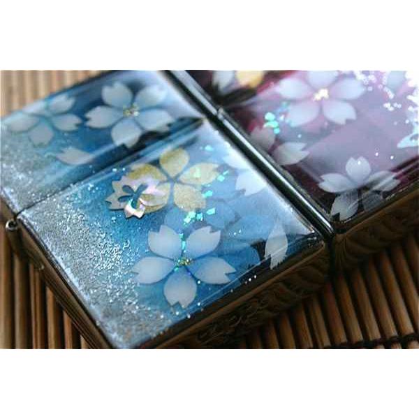 【桜色】ペアzippo「湯」 匠の技！桜色限定ジッポ！職人の手作り！和柄オリジナル商品です！2商品購入で送料無料！の画像