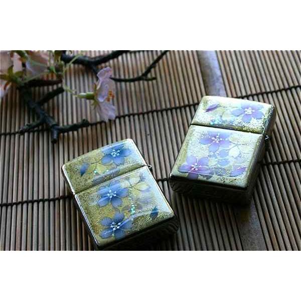 【桜色】ペアzippo「屋」 匠の技！桜色限定ジッポ！職人の手作り！和柄オリジナル商品です！2商品購入で送料無料！の画像