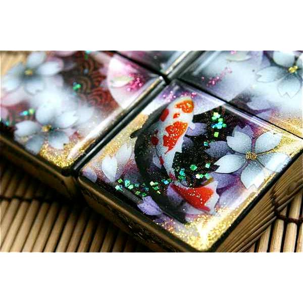 【桜色】ペアzippo「亜」 匠の技！桜色限定ジッポ！職人の手作り！和柄オリジナル商品です！2商品購入で送料無料！の画像