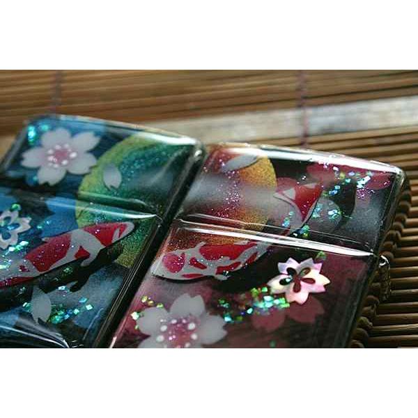 【桜色】ペアzippo「絵」 匠の技！桜色限定ジッポ！職人の手作り！和柄オリジナル商品です！2商品購入で送料無料！の画像