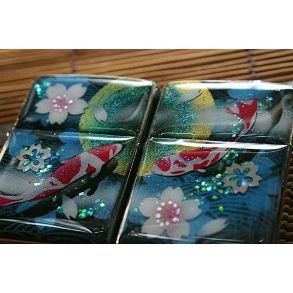 【桜色】ペアzippo「緒」 匠の技！桜色限定ジッポ！職人の手作り！和柄オリジナル商品です！2商品購入で送料無料！の画像