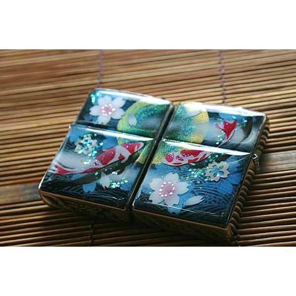 【桜色】ペアzippo「緒」 匠の技！桜色限定ジッポ！職人の手作り！和柄オリジナル商品です！2商品購入で送料無料！の画像