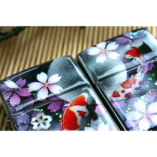 【桜色】ペアzippo「期」 匠の技！桜色限定ジッポ！職人の手作り！和柄オリジナル商品です！2商品購入で送料無料！の画像