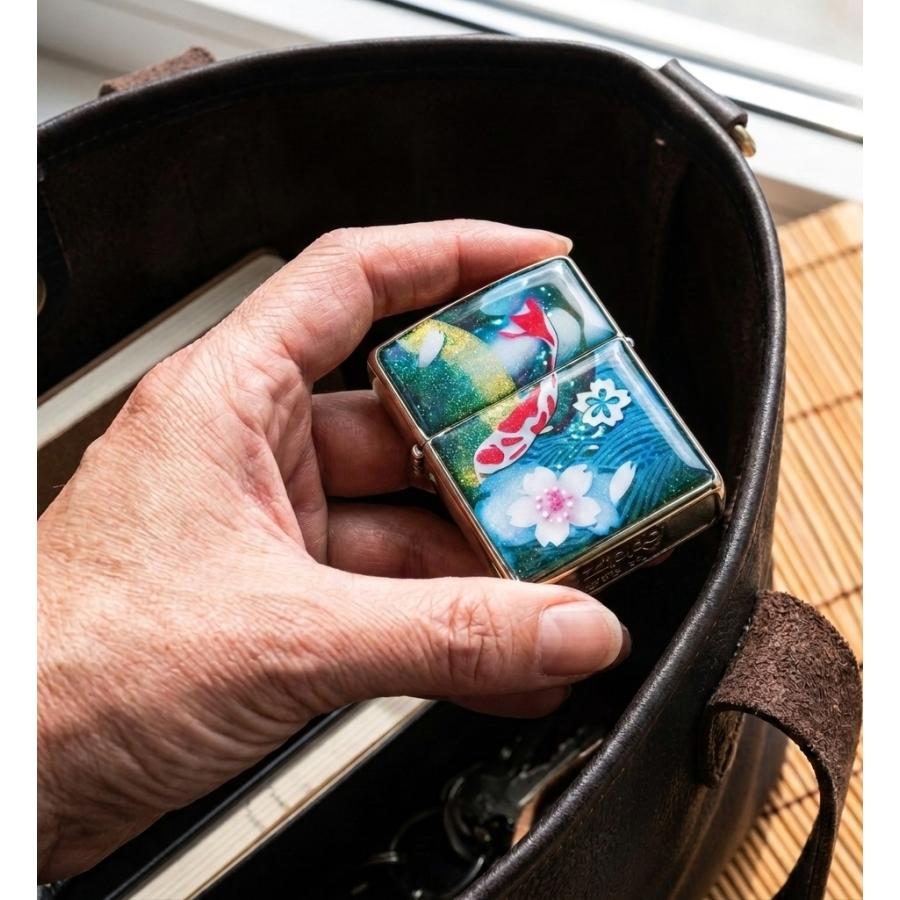 【桜色】ペアzippo「宇」 匠の技！桜色限定ジッポ！職人の手作り！和柄オリジナル商品です！2商品購入で送料無料！の画像