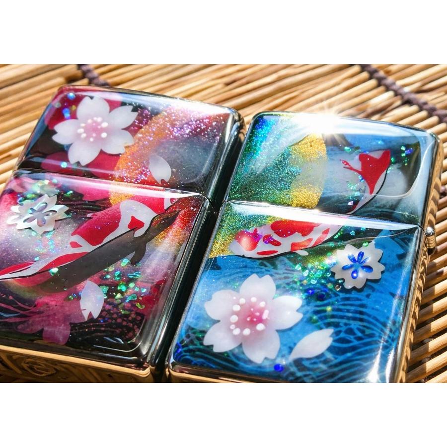 【桜色】ペアzippo「宇」 匠の技！桜色限定ジッポ！職人の手作り！和柄オリジナル商品です！2商品購入で送料無料！の画像