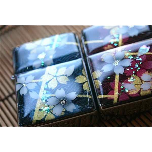 【桜色】ペアzippo「帆」 匠の技！桜色限定ジッポ！職人の手作り！和柄オリジナル商品です！2商品購入で送料無料！の画像
